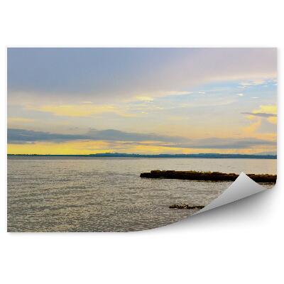 Poszter tapéta Karibi szigetek tengerpart móló