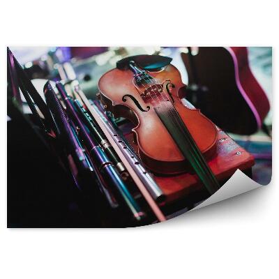 Öntapadós fotótapéta falra Hegedű vonós hangszer koncert