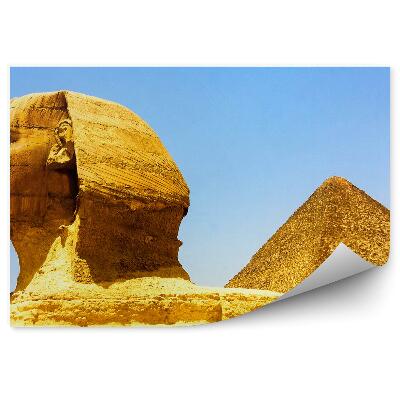 Fotótapéta Közeli kép a szfinx arcáról