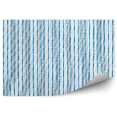 Fotótapéta Finom kék csíkok