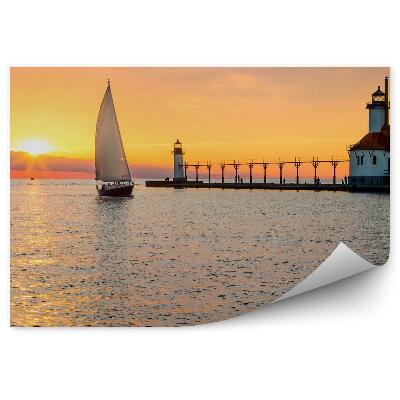 Kép tapéta Lámpás vitorlás vízi nap