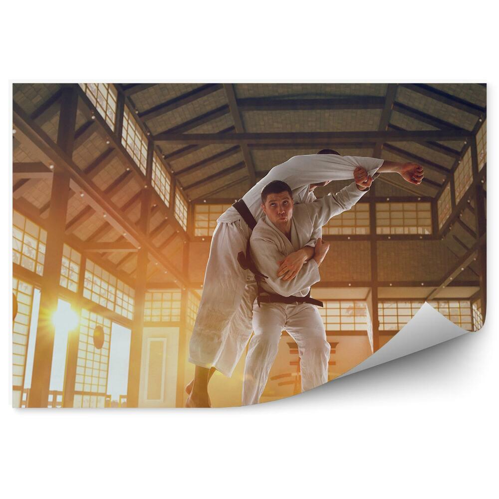 Fotótapéta Karate harcművészeti edzés Japánban