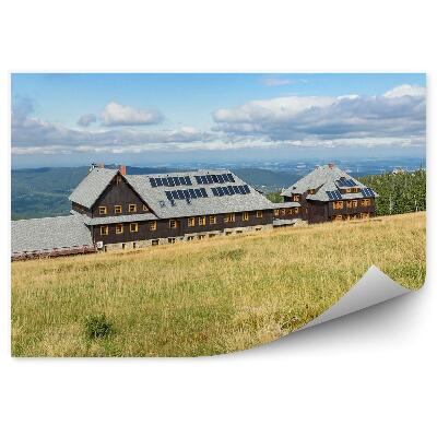 Öntapadós fotótapéta falra Polana hegyi ösvény Karkonosze erdőkben