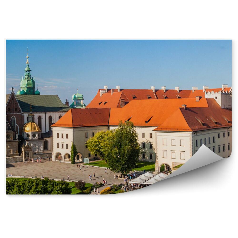 Fotótapéta Wawel Krakkó építészeti királyi kastély