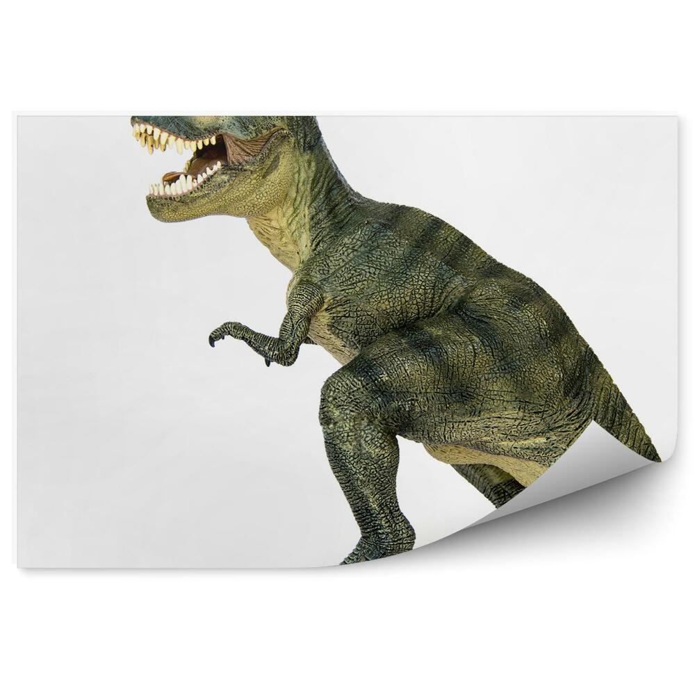 Modern fotótapéta T-rex fehér alapon