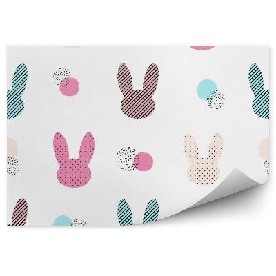 Fotótapéta Színes nyuszik