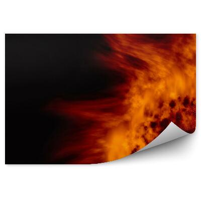 Fotótapéta Tűz kosárlabda