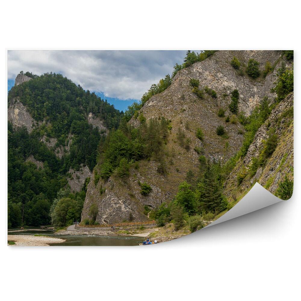 Öntapadó fotótapéta A Dunajec menti ösvény