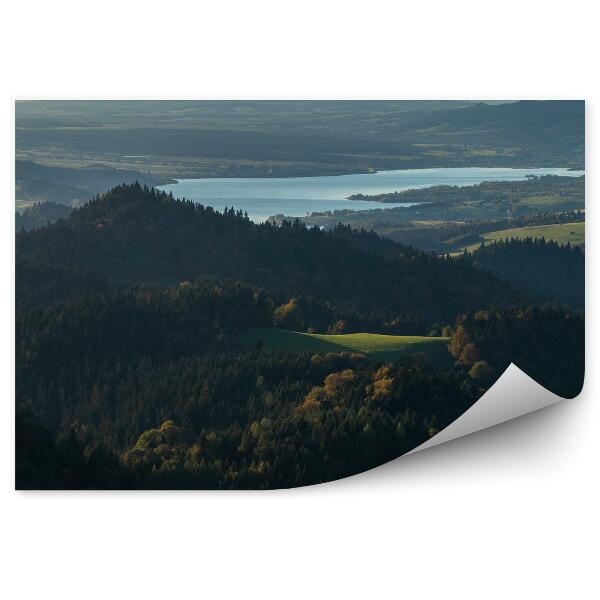 Öntapadós fotótapéta falra Panoráma a Pieninyre