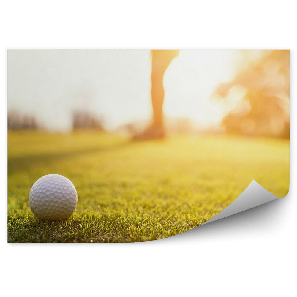 Fotótapéta Lyukas golflabda naplemente