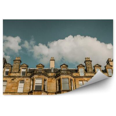 Fotótapéta Hagyományos bérház redőnnyel