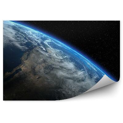 Modern fotótapéta Föld bolygó ég csillagok