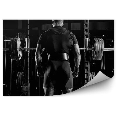 Fotótapéta Testépítő súlyzók