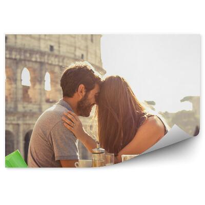 Poszter tapéta Róma turisták randevúzása