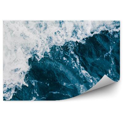 Poszter tapéta Tenger habzó hullámok vize