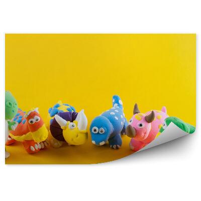 Poszter tapéta Dinoszaurusz figurák