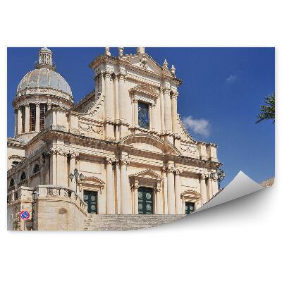 Fotótapéta Építészeti épületek templom pálmafák