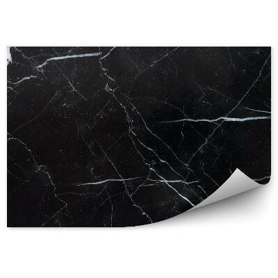 Öntapadó fotótapéta Márvány textúra a fekete háttér