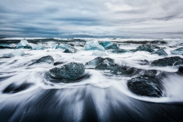 Öntapadós fotótapéta falra Laguna di Jokulsarlon Izland