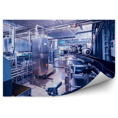 Fotótapéta Gyári gyártósor