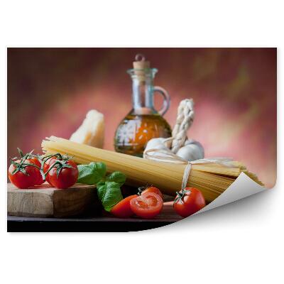 Öntapadós Fotótapéta Falra Alapanyagokból készült olasz tészta