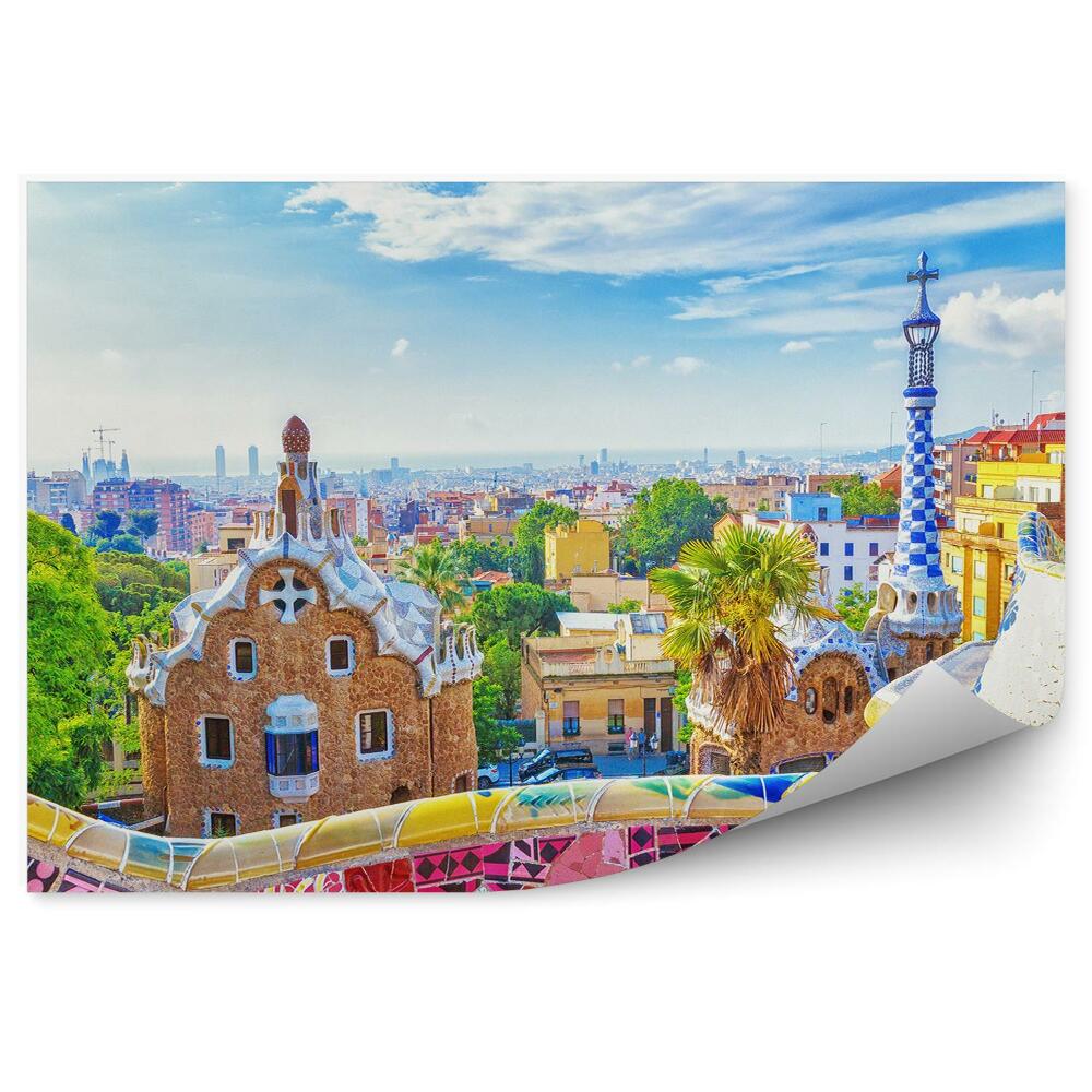 Fotótapéta Park Guell Barcelona Spanyolország