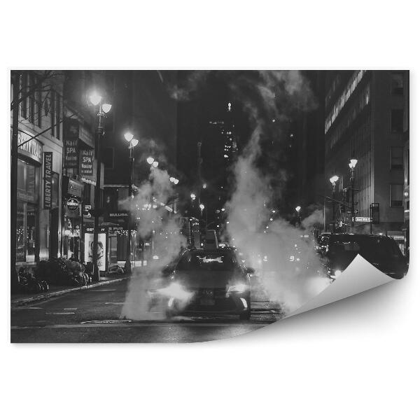 Kép tapéta Taxi new york city füst