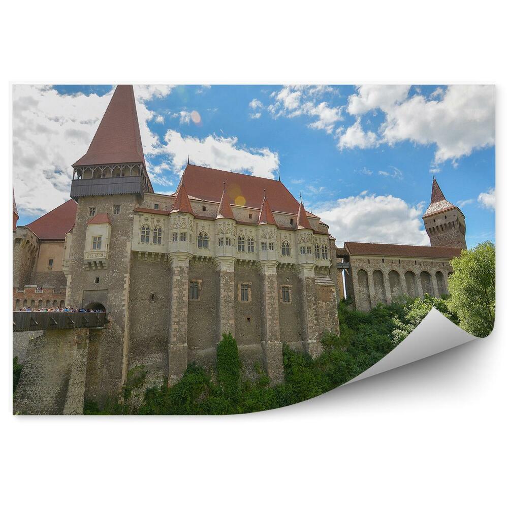 Fotótapéta Középkori kastélyos turizmus