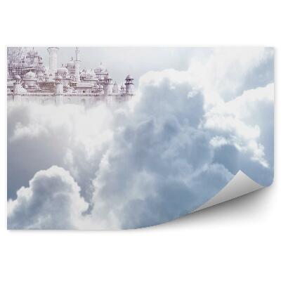 Poszter tapéta Absztrakt repülő égbolt viharfelhők között