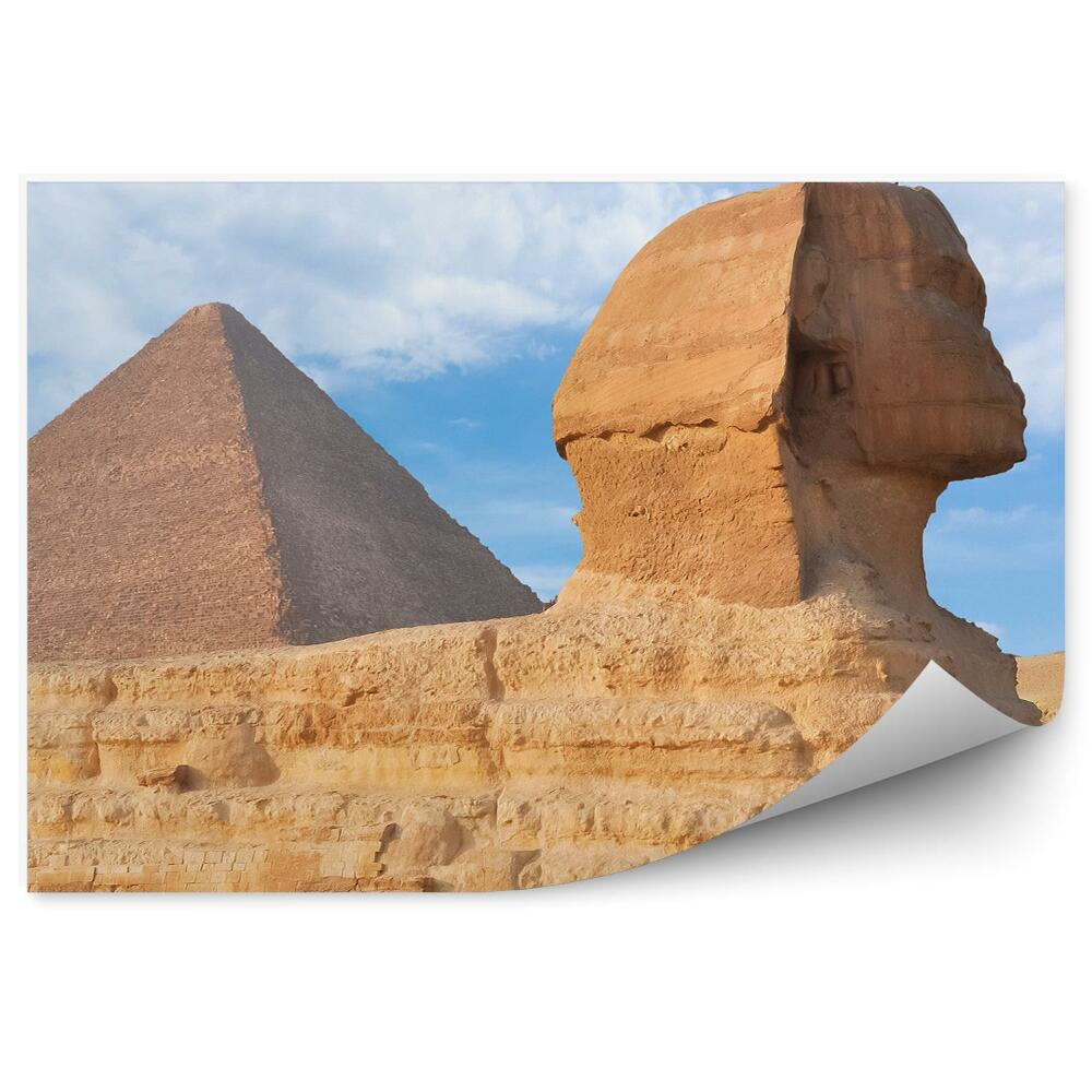 Fotótapéta Khufu Egyiptom nagy szfinx piramisa
