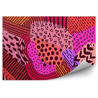 Fotótapéta falra Geometriai minta, formák, művészet, geometriai háttér, mozaikok