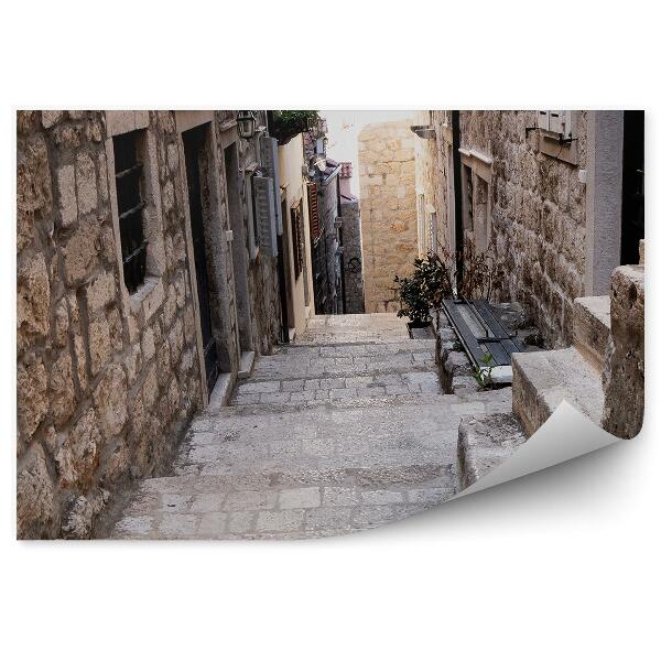 Öntapadó fotótapéta Alley Dubrovnik óvárosában