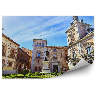 Öntapadós fotótapéta falra Madrid Spanyolország régi városháza emlékműve