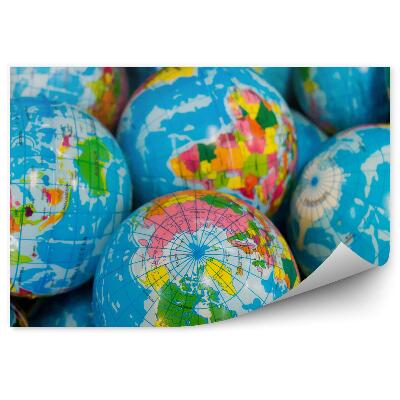 Fotótapéta Földgömb Föld bolygóföldrajz