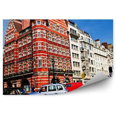 Öntapadós fotótapéta Építészet Egyesült Királyság autók közlekedési épületek