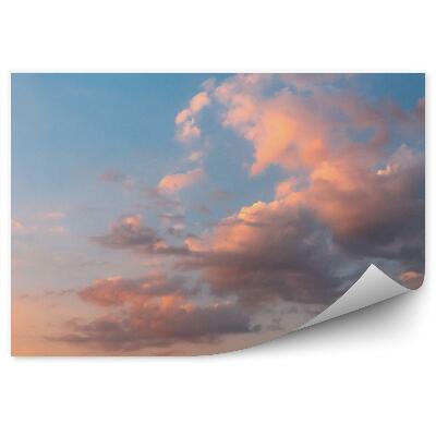 Öntapadó fotótapéta Naplemente égbolt felhőkkel