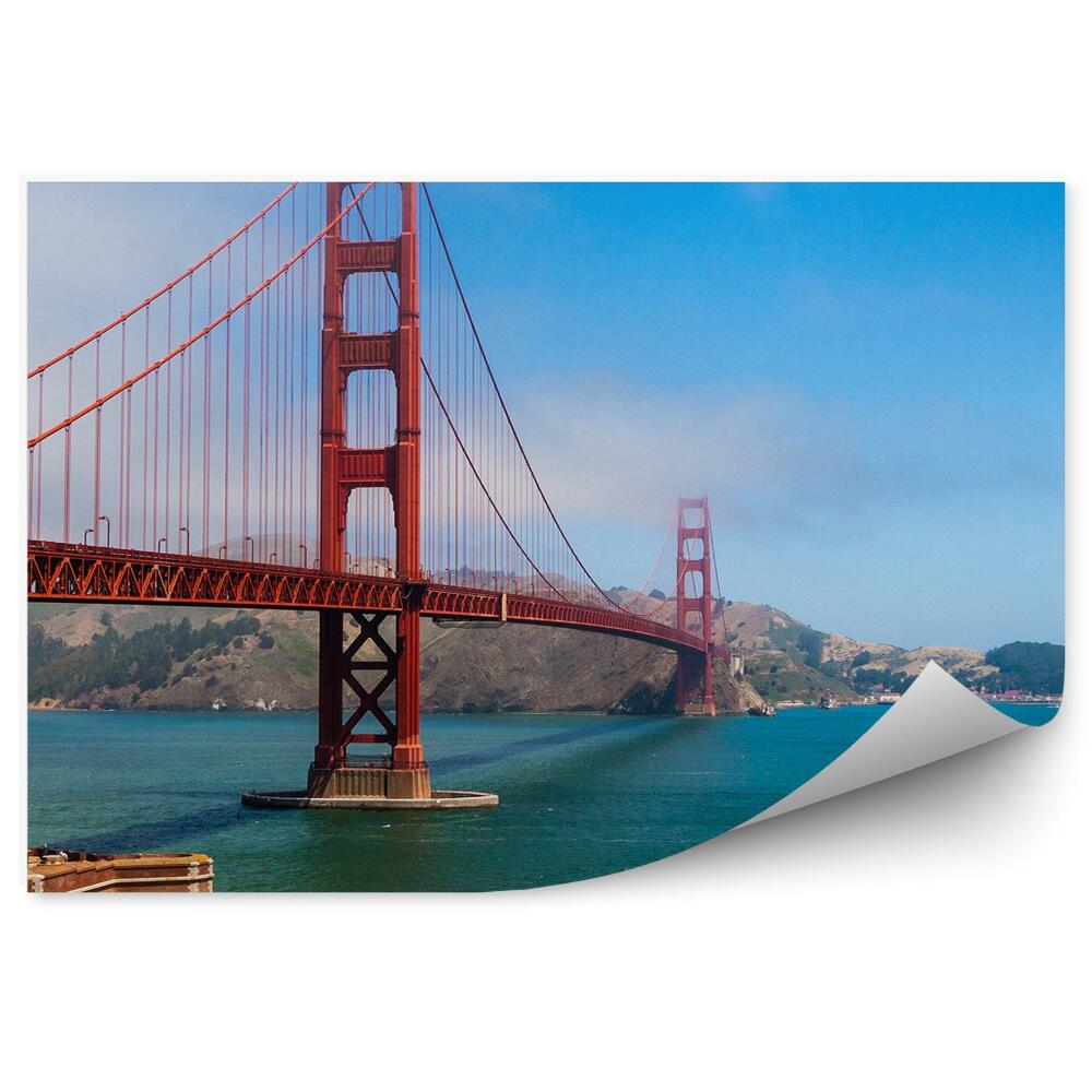 Fotótapéta Golden Gate Bridge vízi sziget