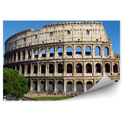 Öntapadós fotótapéta Olaszország Róma Colosseum turisták