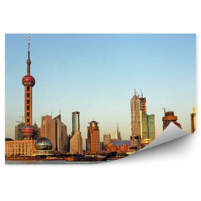 Modern fotótapéta River skyline város épületei