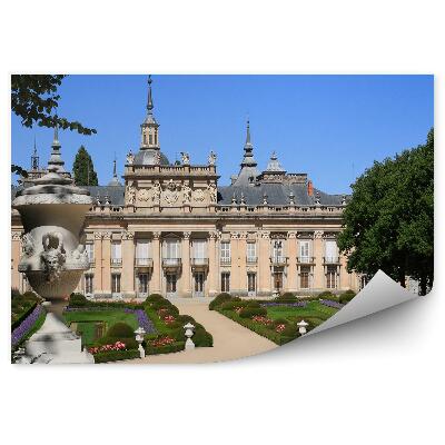 Fotótapéta Kert Királyi Palota szökőkút víz zöldellő fák