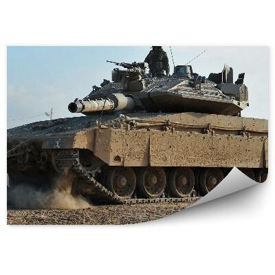 Fotótapéta Tank a gyakorlótéren