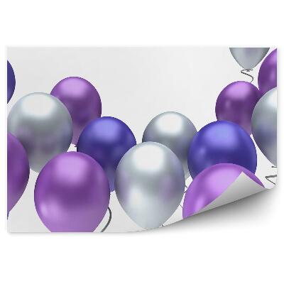 Poszter tapéta Színes léggömbök