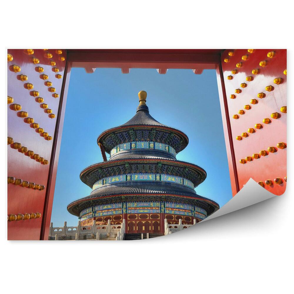 Kép tapéta A mennyország temploma Peking az építési kultúrát színezi
