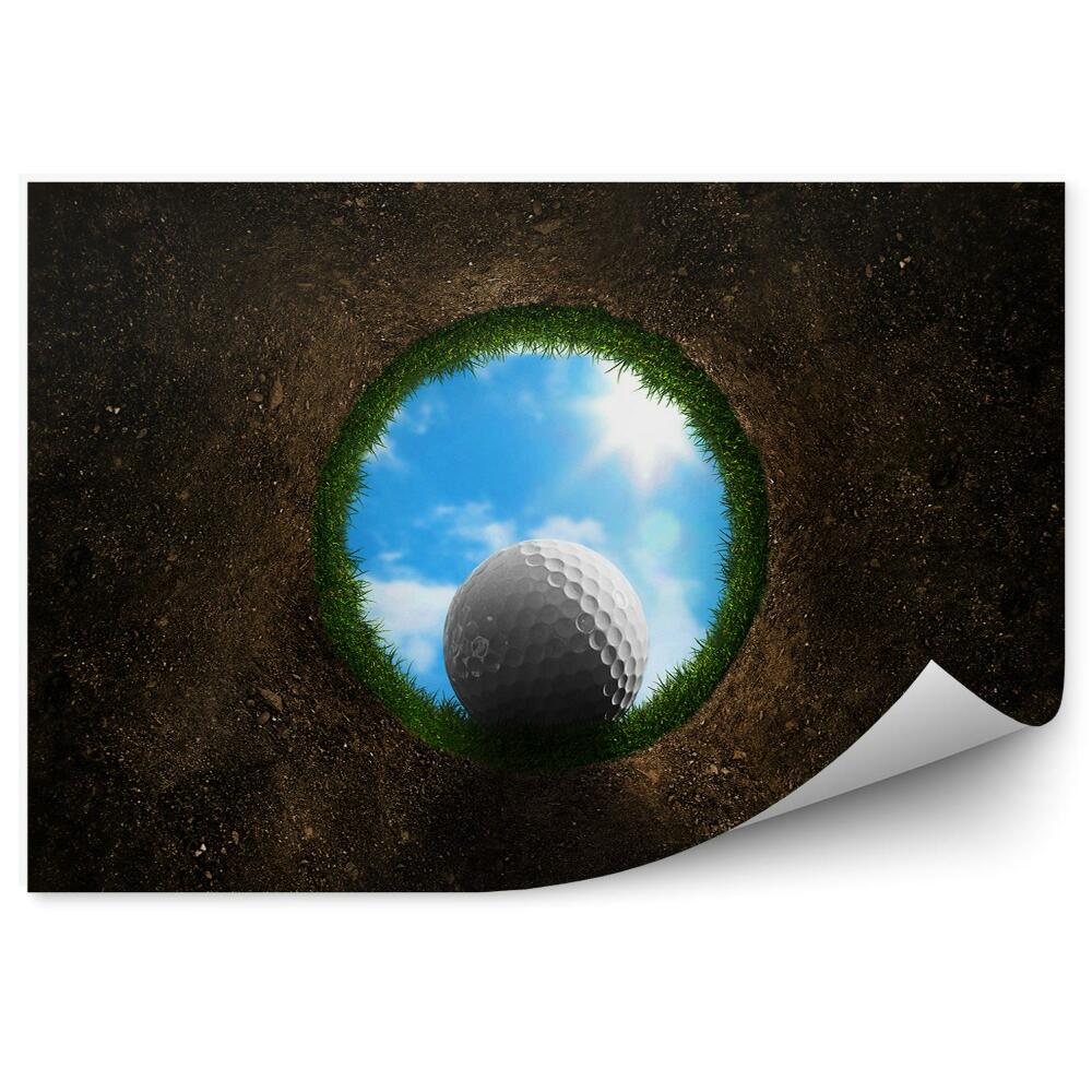 Fotótapéta Lyukas golflabda égbolt felhők