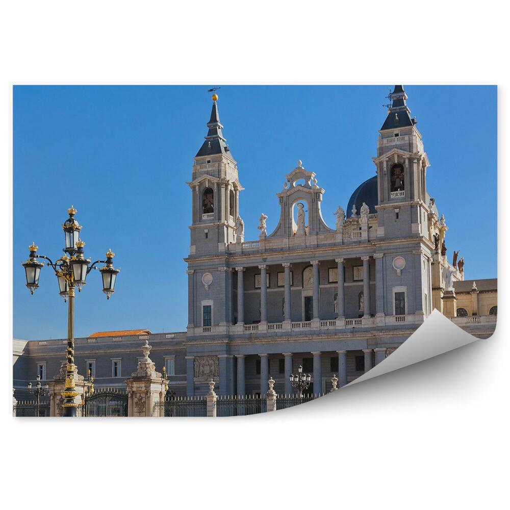 Fotótapéta Madridi katedrális almudena spanyol építészet