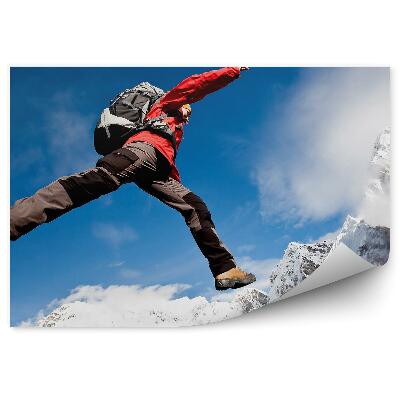 Öntapadós fotótapéta Természetjáró Himalája hegyek hó téli égbolt