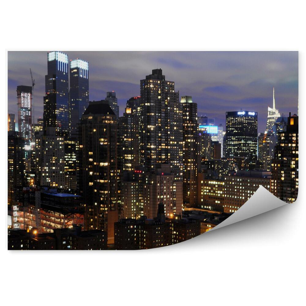 Fotótapéta Manhattan felhőkarcolók New Yorkban