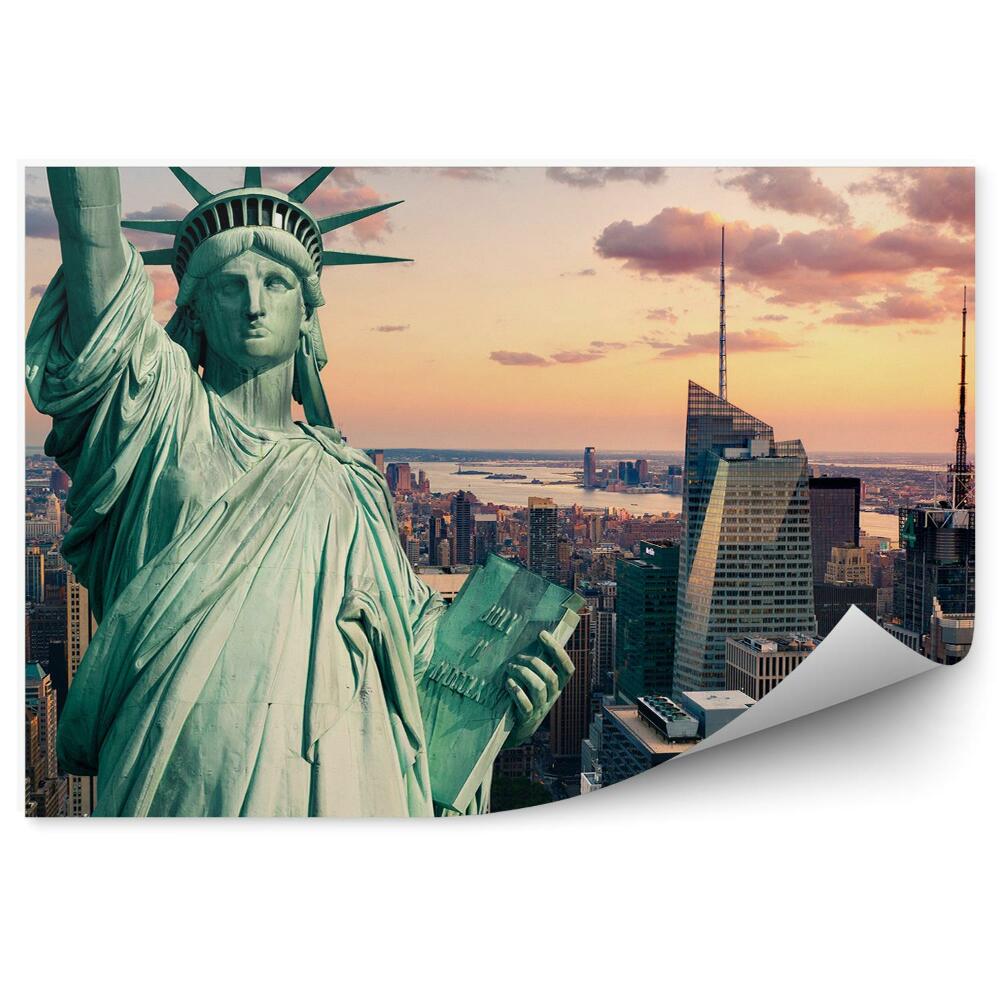 Öntapadós fotótapéta Szabadság-szobor New York városára
