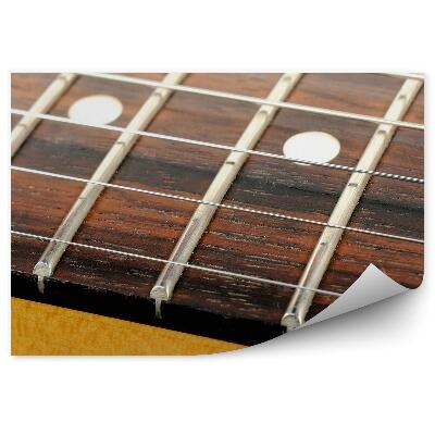 Fotótapéta Elektromos gitár húrjai közelkép