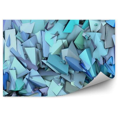 Modern fotótapéta Rózsaszín 3D kocka minta